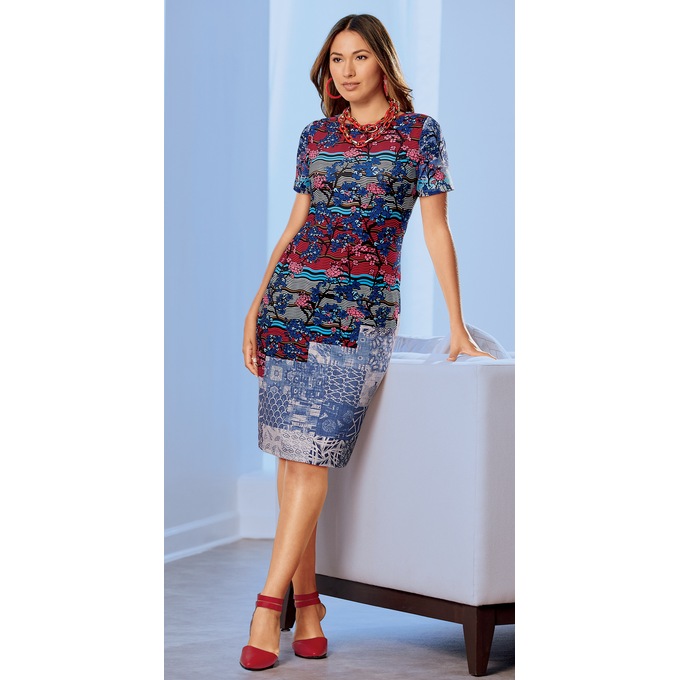 Short Sleeve Just For You Dress, , large