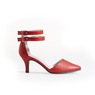 Camlo Women's Pump with Double Ankle Strap in Lots of Colors, Lipstick Red, large