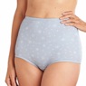 Cozee Corner&reg; 10-Pack Cotton Panties, Red Fair Isle, large