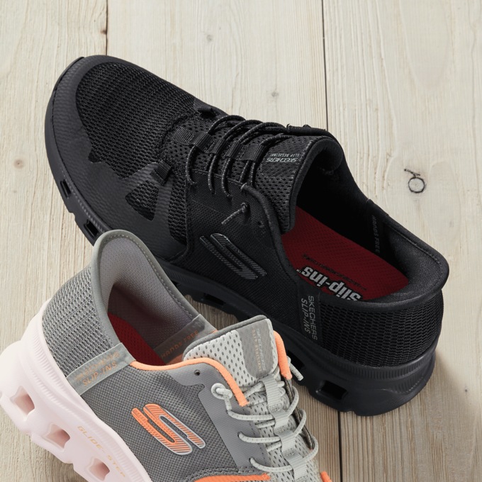 Skechers Slip-Ins Work Glide Step Shoe with Electric Shock Resistance, , large