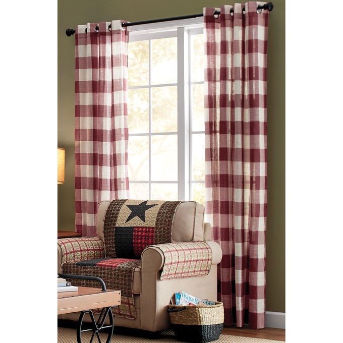 Buffalo Check Window Panel, , large