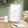 ProScan 15.6" Digital Family e-Calendar, White, large
