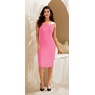 Michelene Colorblock Sheath Dress, , large