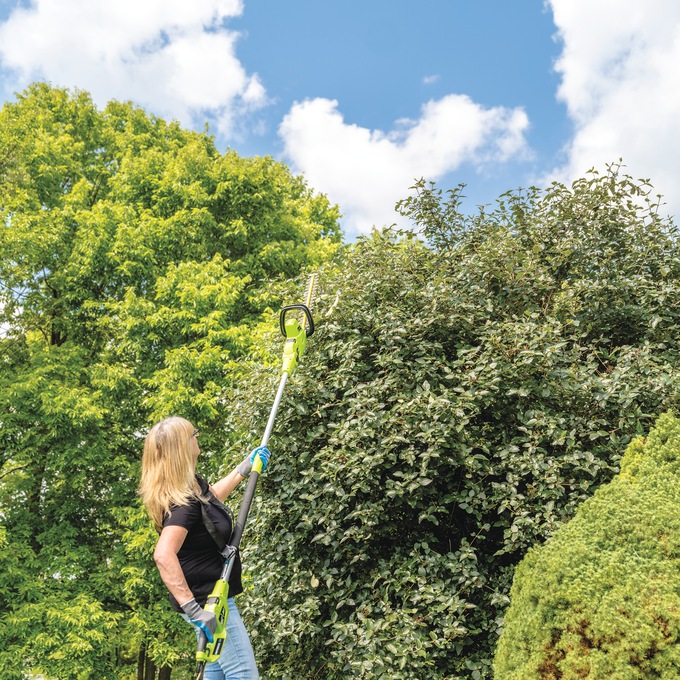 Earthwise 2-in-1 Corded Electric Hedge Trimmer, , large