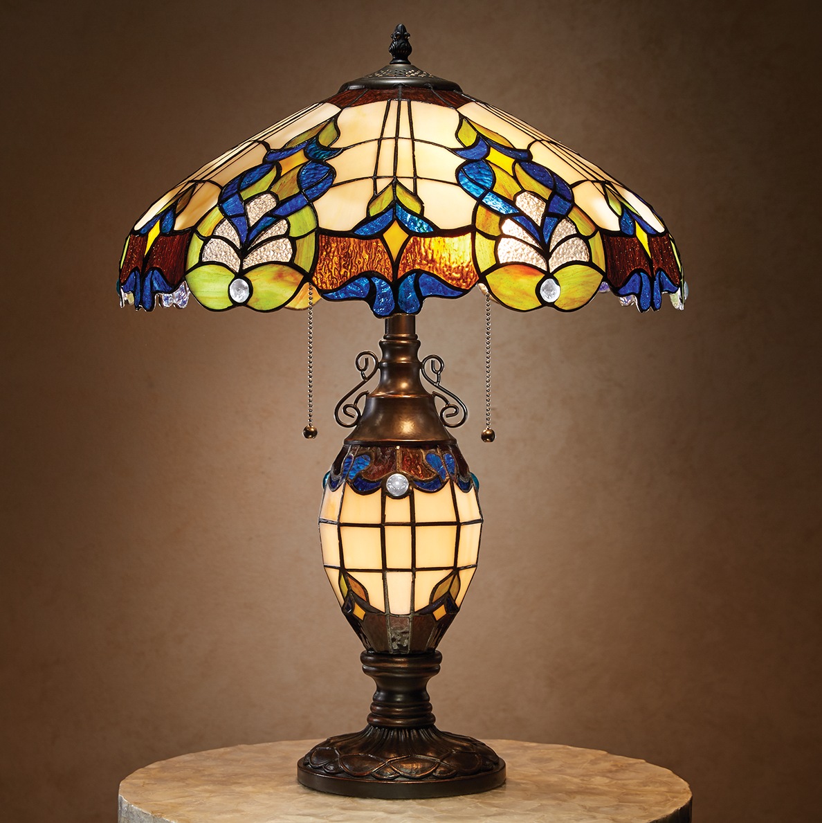 stained glass table lamps