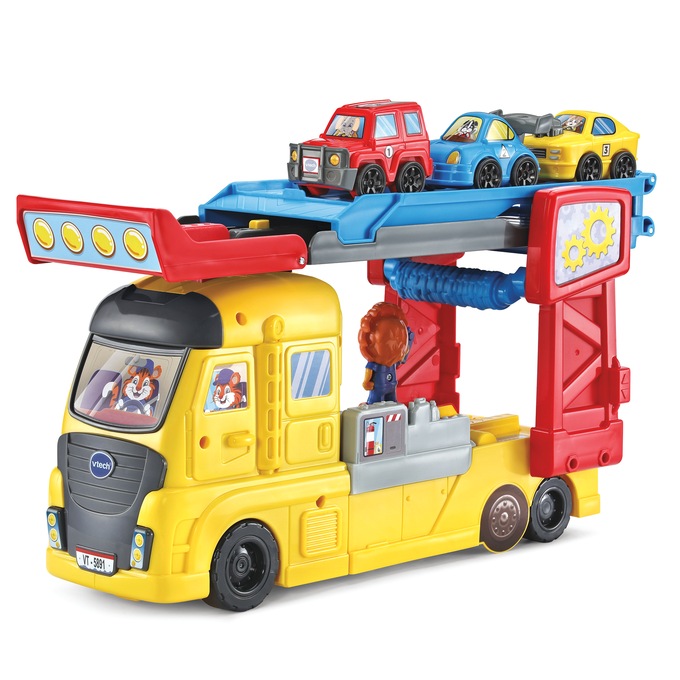 VTech 3-in-1 Race & Repair Hauler, Multi, large