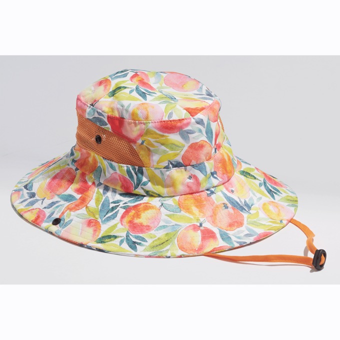 SEEDS & SPROUTS Foldable Gardening Hat, Southern Sweetness, large