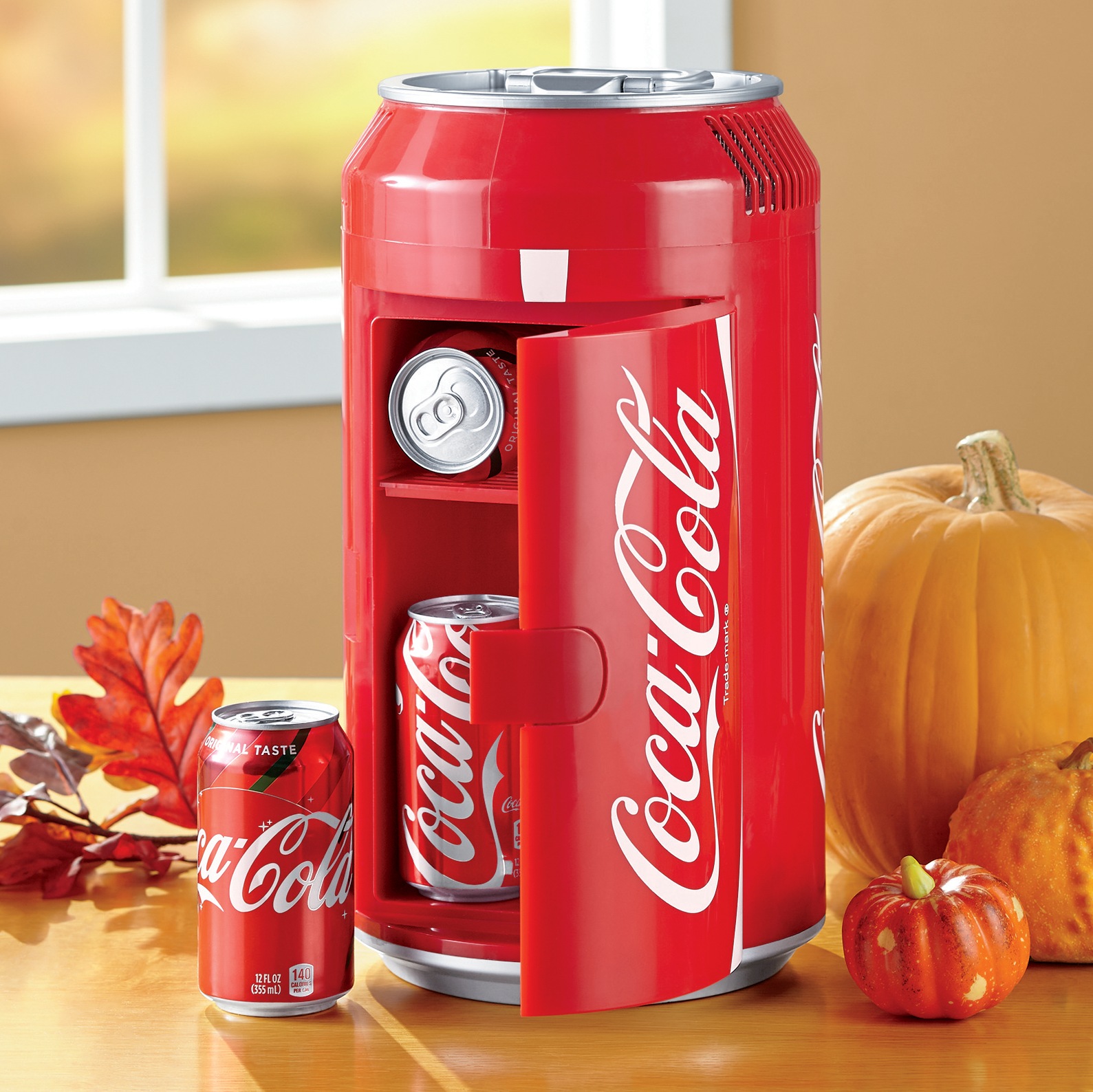 large coca cola fridge