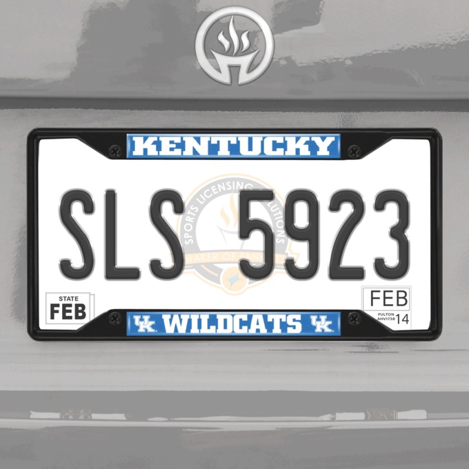 NCAA License Plate Frame, , large