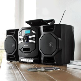 Emerson Portable CD/Cassette Stereo Boom Box, , large