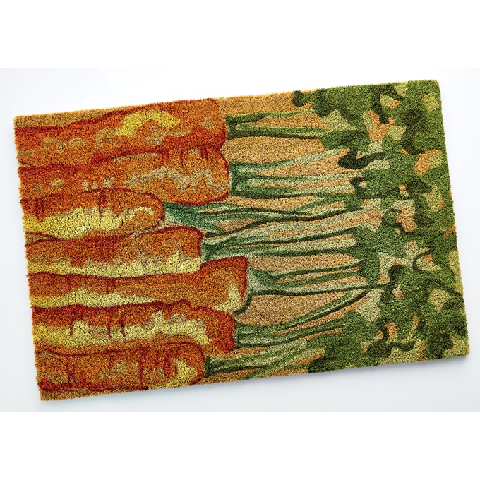 Carrot Bunch Coir Mat - 20" X 30", , large