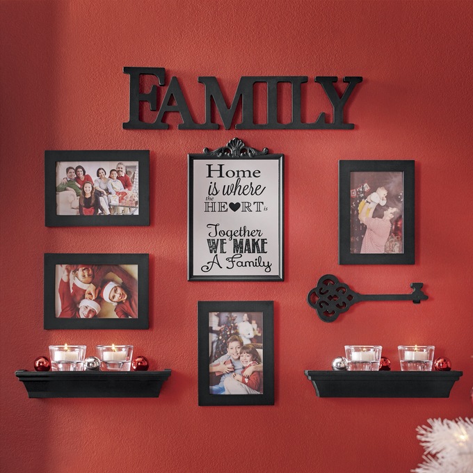 9 Piece Family Wall Gallery Set Montgomery Ward