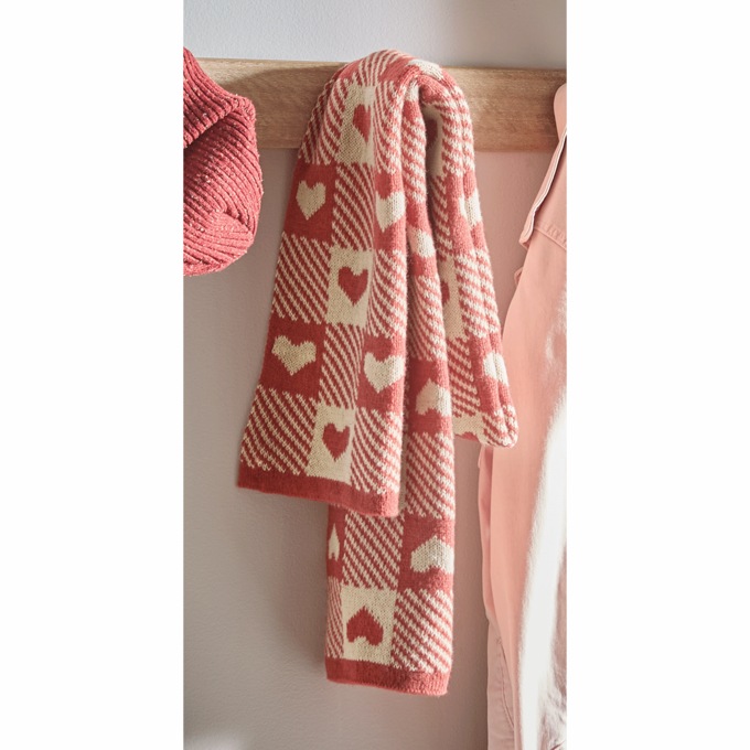 Heart Scarf, , large