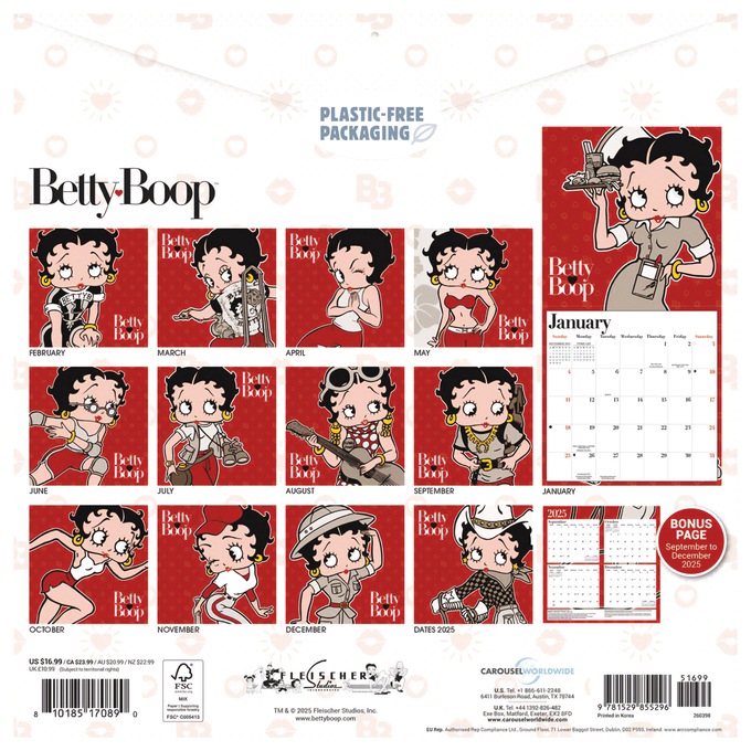 2026 Betty Boop Calendar, , large