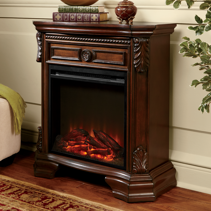 Carved Petite Fireplace Montgomery Ward