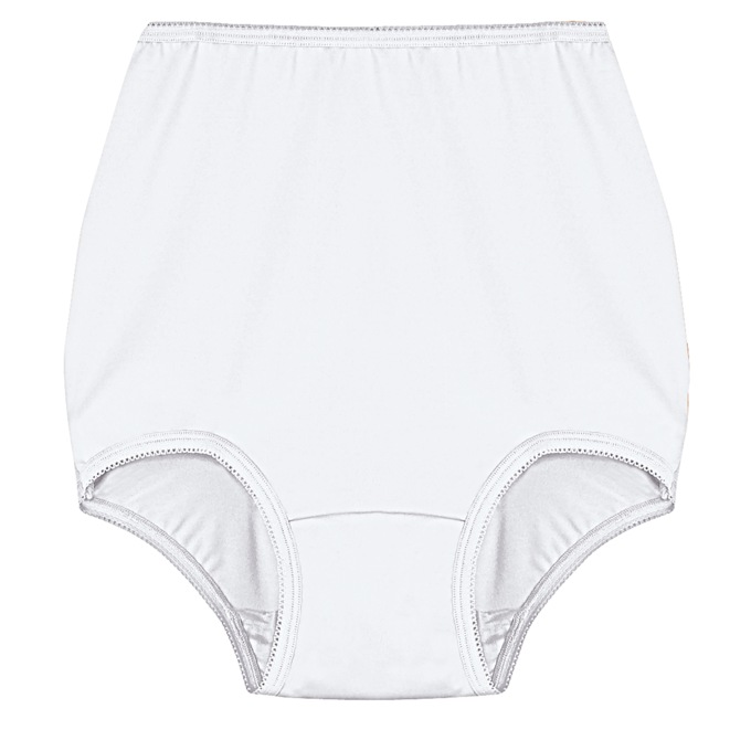 4-Pack Stretch Briefs, White, large