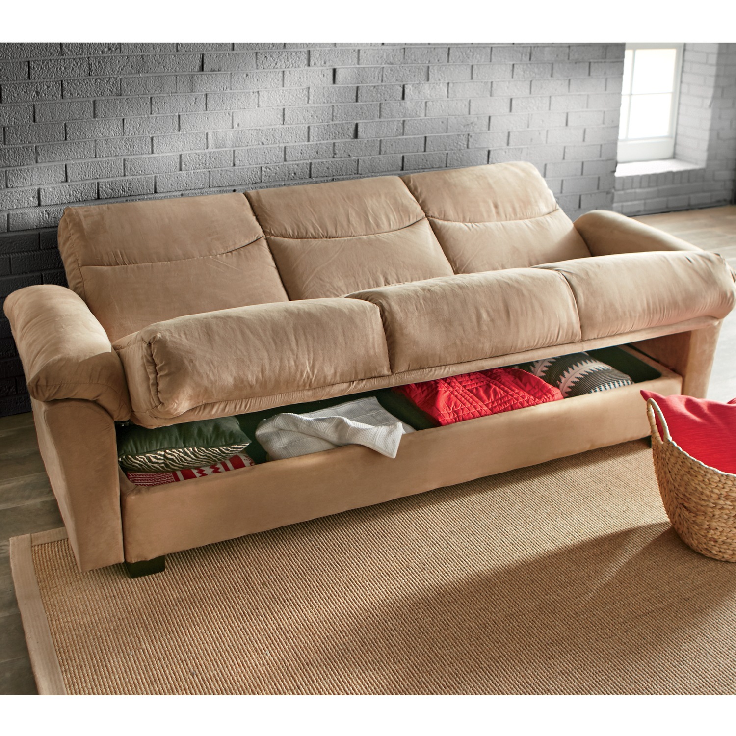 Improved Super Plush Sofa Montgomery Ward