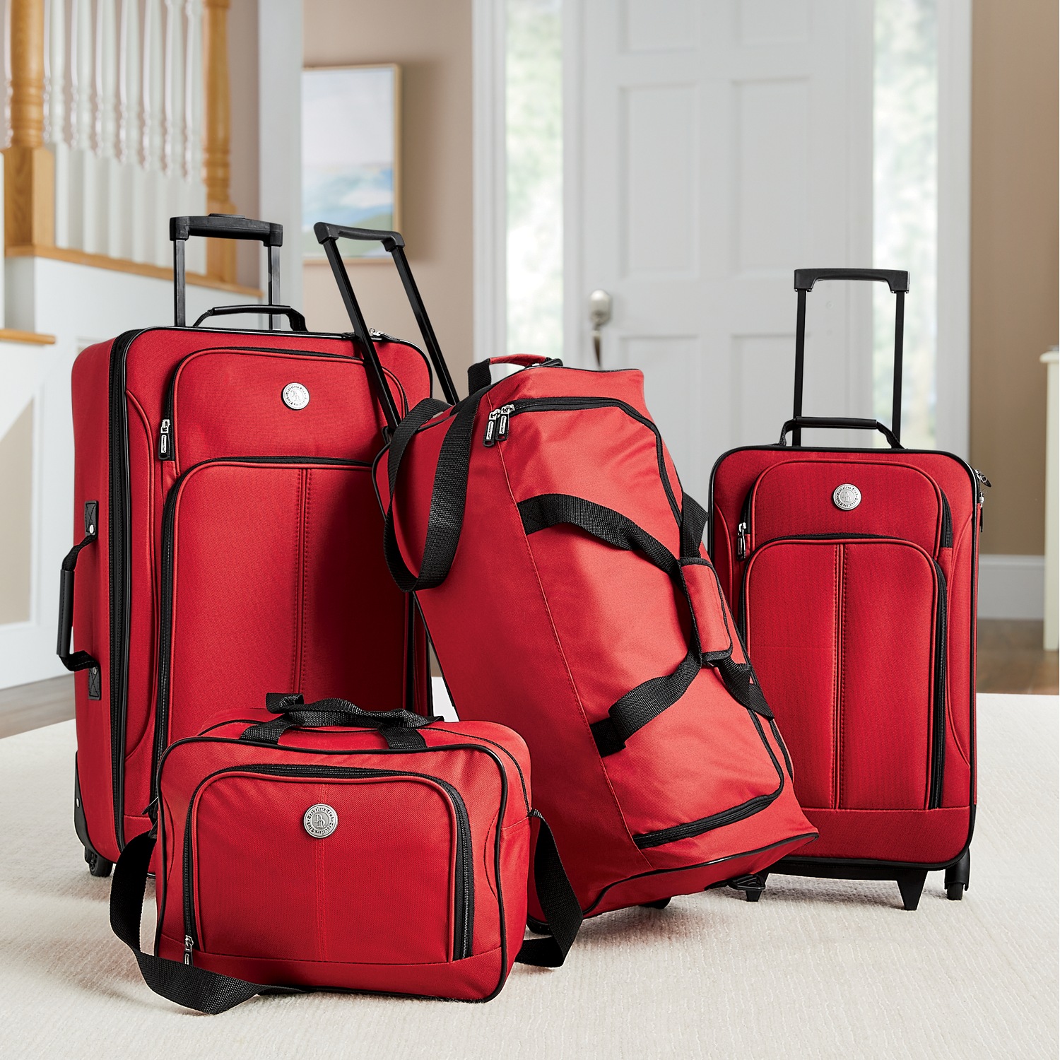 MAGGY LONDON::ワンピース:US4[RESALE] Travelers Club 4-Piece Travel Luggage Set | Montgomery Ward