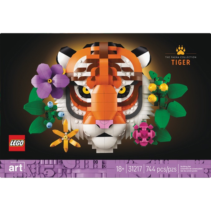 LEGO Art The Fauna Collection - Tiger, , large