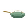 Gotham Steel 11-Piece Modern Kitchen Cookware Set, Sage, large
