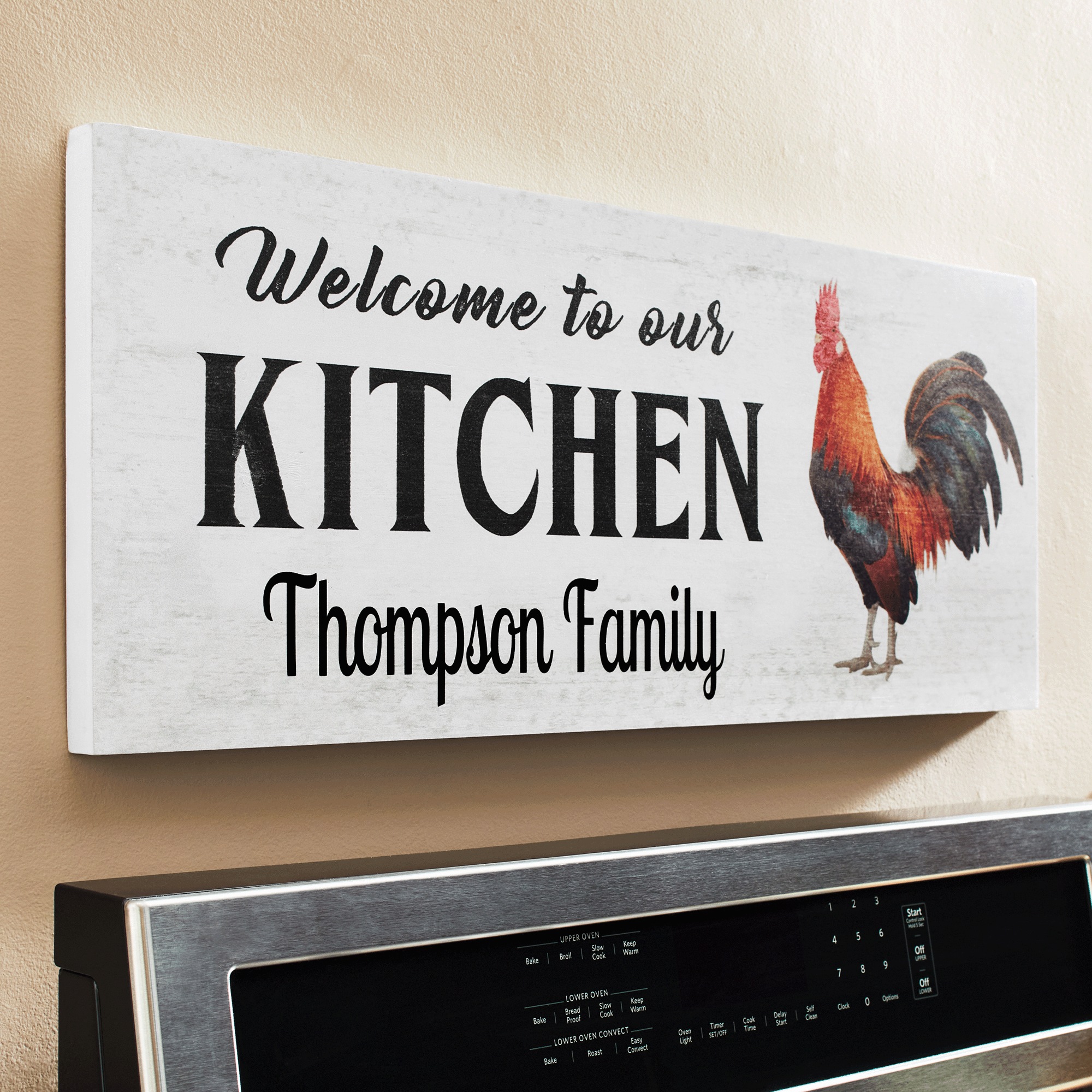 Welcome to Kitchen Wall Art, Multi, large