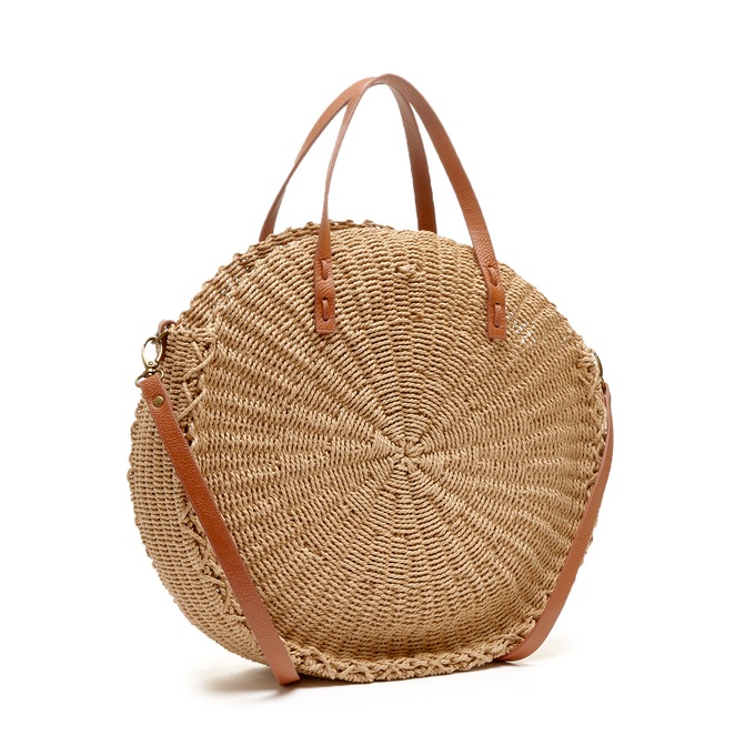 Circle Straw Bag, , large