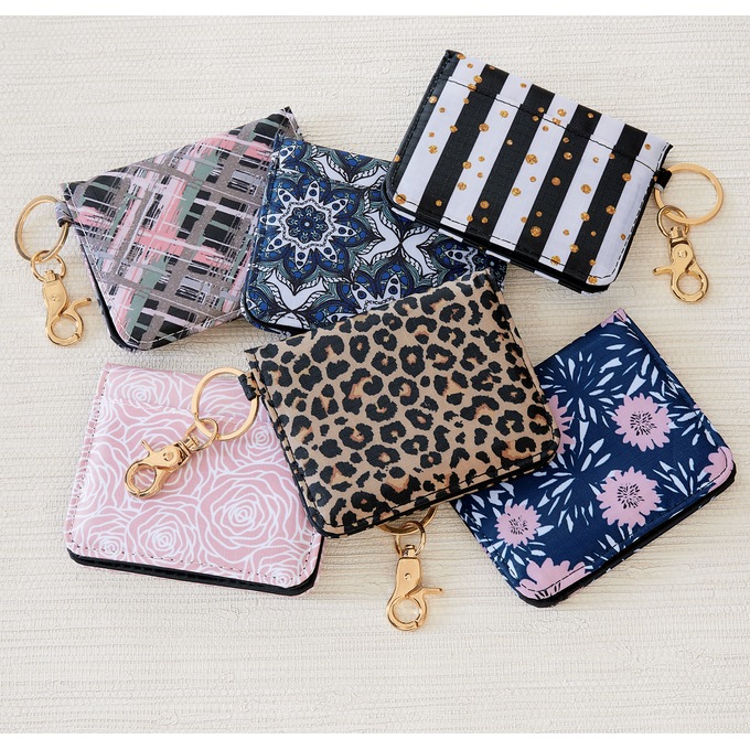 Olivia Moss Card and ID Holder, , large