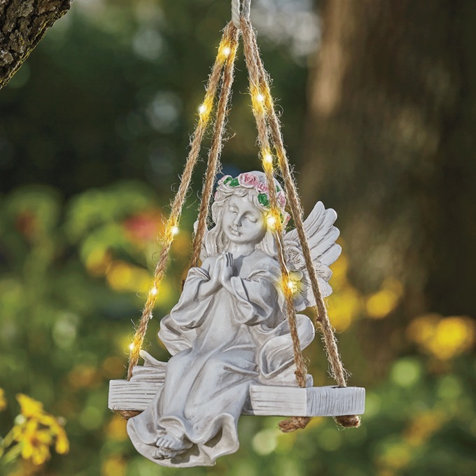 Guardian angel solar light best sale