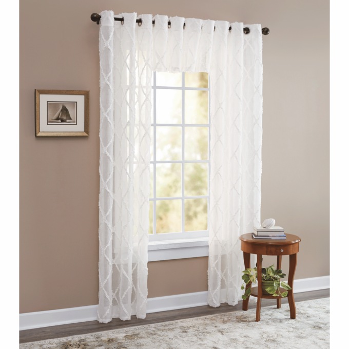 Sutton Semi-Sheer Grommet Panel, , large