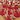 Crystal X-Bars Necklace & Earring Set, Red, swatch