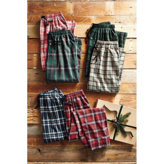 2-Pack Men's Flannel PJ Pants, , large