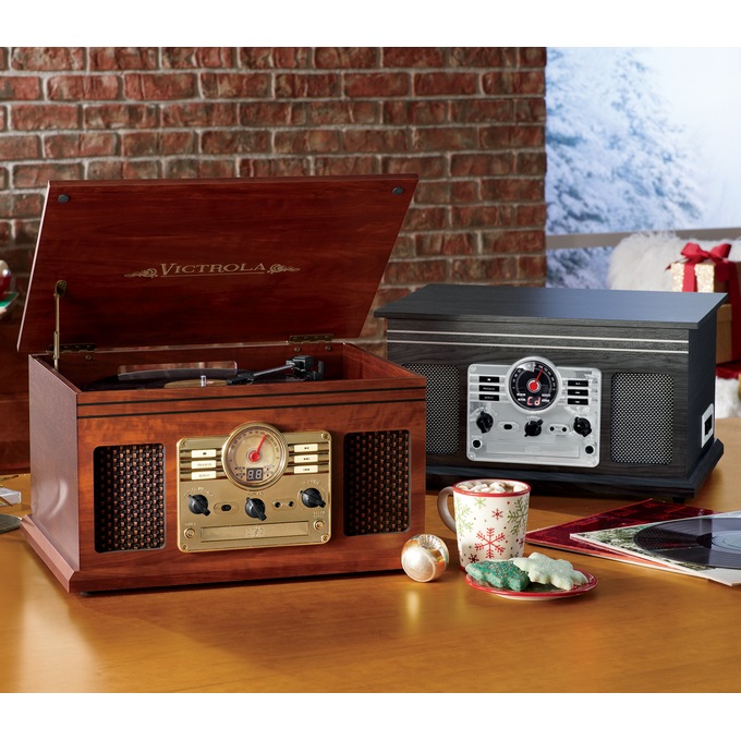 Victrola Classic 6-In-1 Turntable with Bluetooth, , large