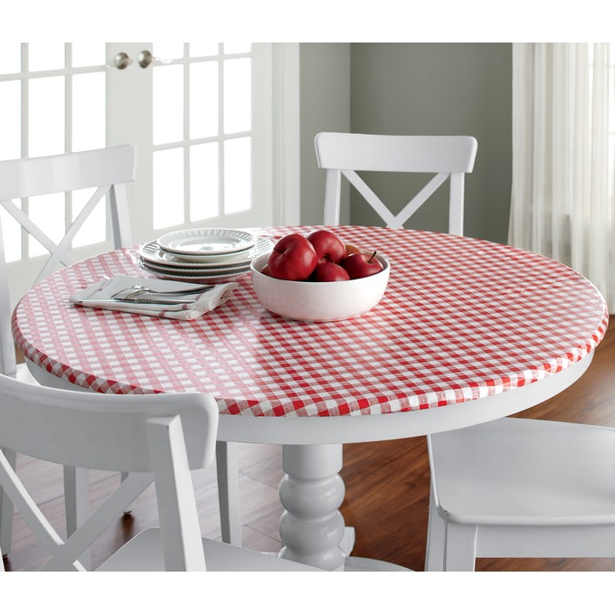 Retro Round Fitted Table Cover Montgomery Ward Retro Round Fitted Table Cover, Table Covers Round