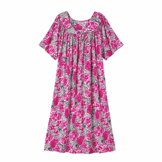 Sweetheart Neck Lounger, Rose Animal, large