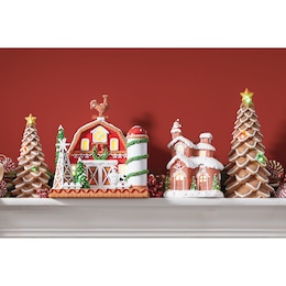 Lit Gingerbread Collection, , large