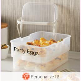 Progressive Snap Lock Collapsible Deviled Egg Carrier, , large