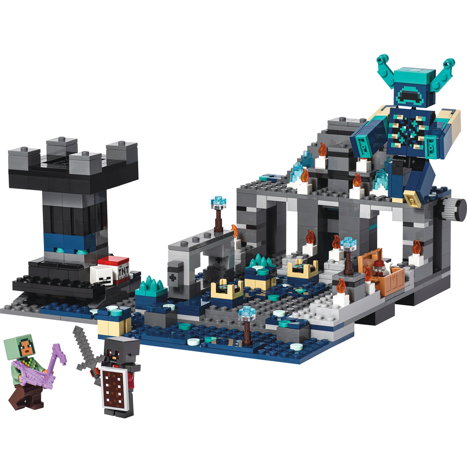 Lego Minecraft The Deep Dark Battle