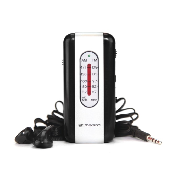 Portable AM/FM Radio, , large
