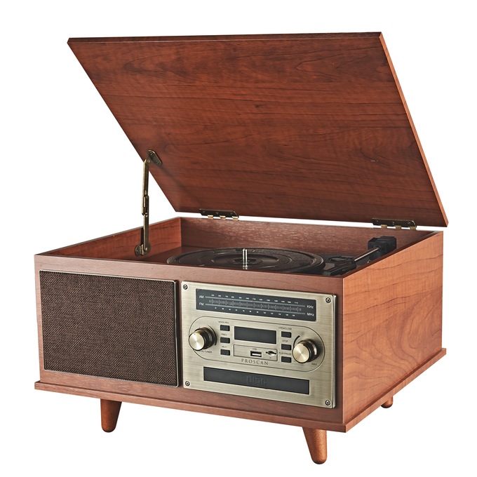 Proscan Nostalgia 7-in-1 Music System with Bluetooth, , large