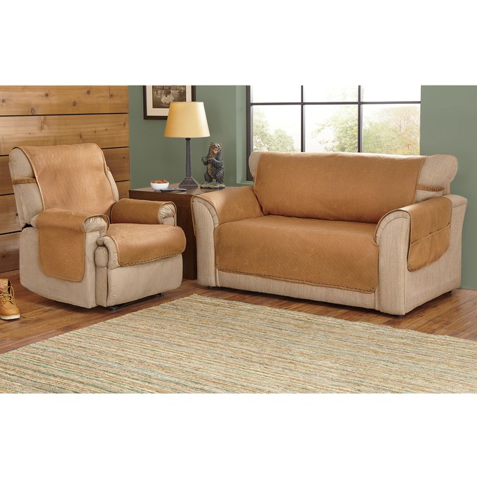 Faux Leather Furniture Protector Montgomery Ward