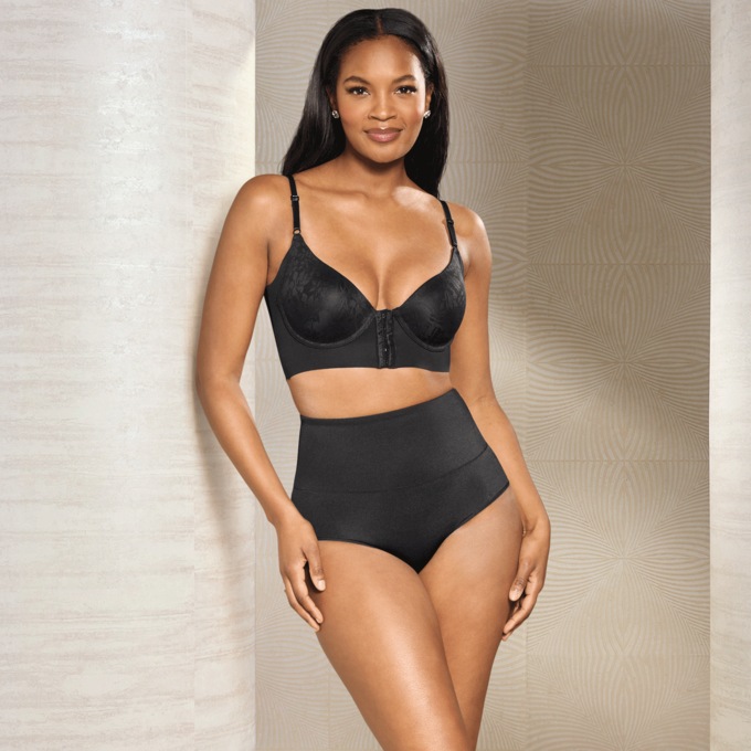 Fleur Back-Smoother Front-Close Women&rsquo;s Bra with Posture Support, , large
