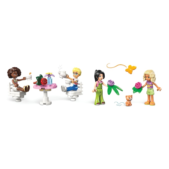 LEGO Friends Plant Café & Flower Shop, , large