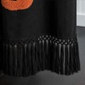 Tufted Chenille Halloween Shower Curtain, , large