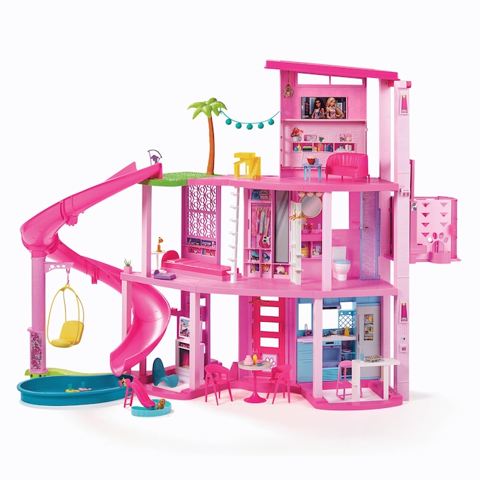 Barbie Dreamhouse Dollhouse & Accessories, , large