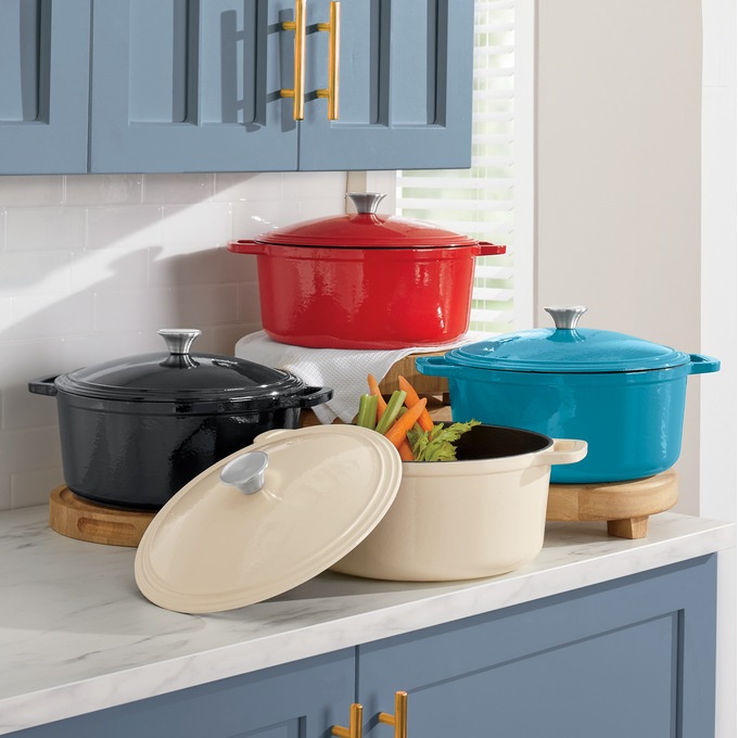 7-Qt. Dutch Oven with Lid, , large