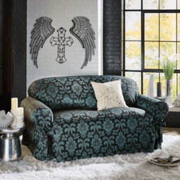 2-Piece Jeweled Wings Wall D&amp;eacute;cor Set, , large