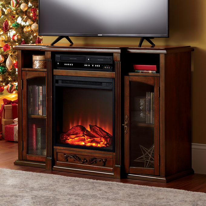 2 Door Media Fireplace Montgomery Ward