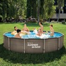 Summer Waves 14' Dark Double Rattan Active Frame Pool, , large