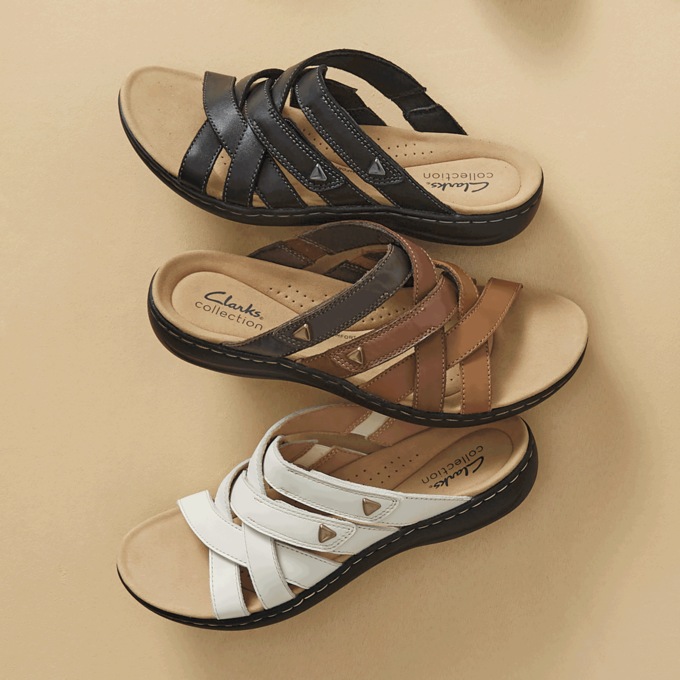 Clarks Laurieann Bali Slide, Off White, large