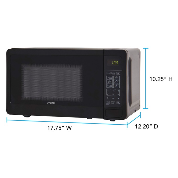 Avanti 0.7 cu. ft. Microwave, , large
